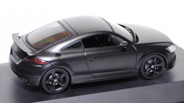 Audi TT RS Coupe (Typ 8J), Modell 2009-2014, mattschwarz, concept black,  Schuco, 1:43, Limited Editi, Produktarchiv, Online-Shop