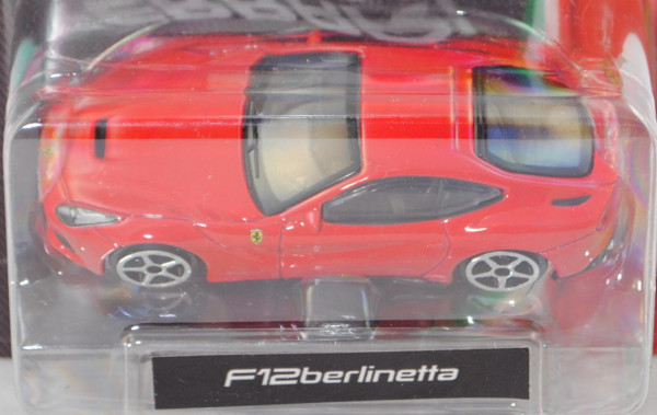 Ferrari F12berlinetta (Modell 2012-2017), rosso mugello, Bburago FERRARI RACE & PLAY, Blister