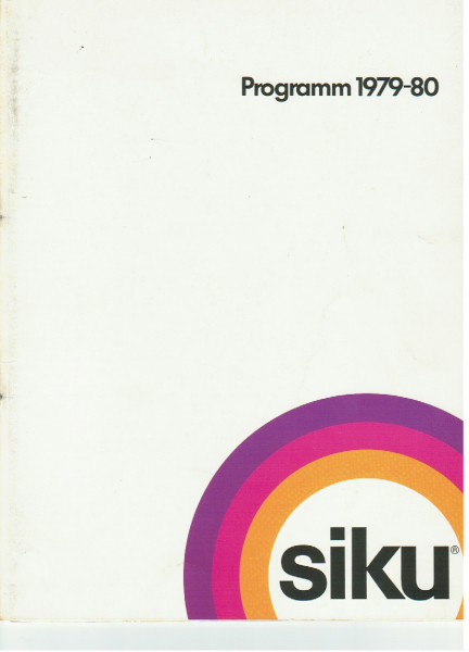Händlerkatalog 1979/80 weiß, 30 Seiten, etwas kleiner als DIN-A4, mit Kugelschreiber beschriftet
