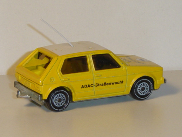 00000 VW Golf I (Typ 17, Modell 1978-1980) ADAC-Straßenwacht, kadmiumgelb, innen gelb, Lenkrad schwa