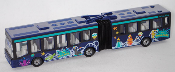00004 MAN NG 312 Niederflurgelenkbus (Mod. 95-99), blau, Park & Ride/THE/AQUAPARK, C80, SIKU, P29e