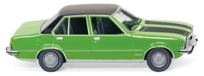 Opel Commodore B, Modell 1972, grün, Dach schwarz, Wiking, 1:87, mb