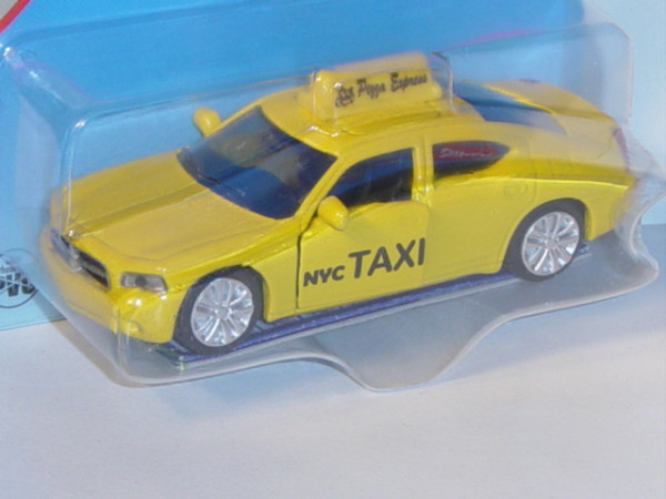 00000 Dodge Charger SXT 3.5L V6 (6. Generation, Typ LX) US-Taxi, Modell 2005-2010, verkehrsgelb, inn