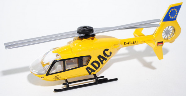 00004 Rettungshubschrauber Eurocopter EC 135, gelb, ADAC, L17mP