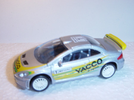 Peugeot 307 WRC, silber, YACCO, Nr. 1, Norev Racing, 1:50, mb