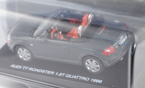 Audi TT Roadster 1.8T quattro (Typ 8N, Modell 1999-2006), nimbusgrau perleffekt, innen braun (mokass