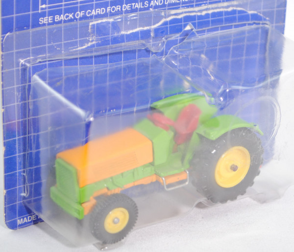 00002 Hanomag Robust 900 (Mod. 67-69) Traktor (Zugschlepper), gelbgrün/melonengelb, Felgen zinkgelb,