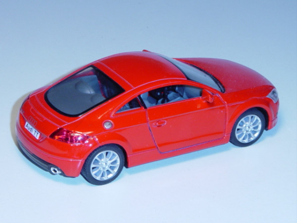 Audi TT Coupe, Mj. 2006, verkehrsrot, mit Rückziehmotor, Kinsmart®, 1:32