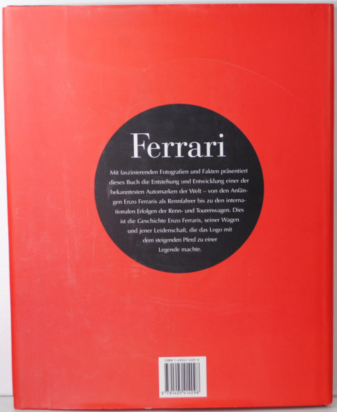 Ferrari, Brian Laban, übersetzt von Frauke Watson Callian, Parragon Books Ltd., Erscheinungsjahr 200
