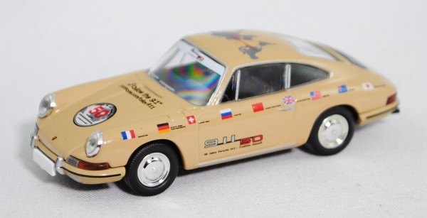 Porsche 911 (Urmodell, Modell 1963-1973), beige, Follow the 911, TOMICA LIMITED / TOMYTEC, 1:64, mb