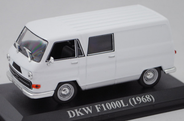 AUTO UNION-DKW-Imosa Schnellaster F 1000 L Kombi (Modell 1963-1967), weiß, Altaya, 1:43, PC-Box