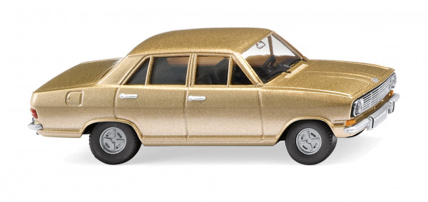Opel Kadett B (2. Generation, Mod. 1970-1972), gold-metallic (saharagold metallic), Wiking, 1:87, mb